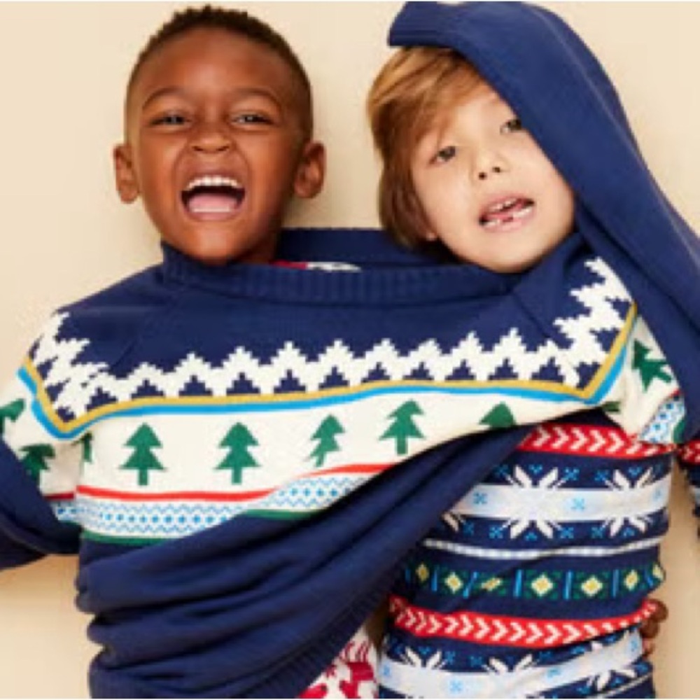 Hannah Andersson winter solstice sweater 120cm